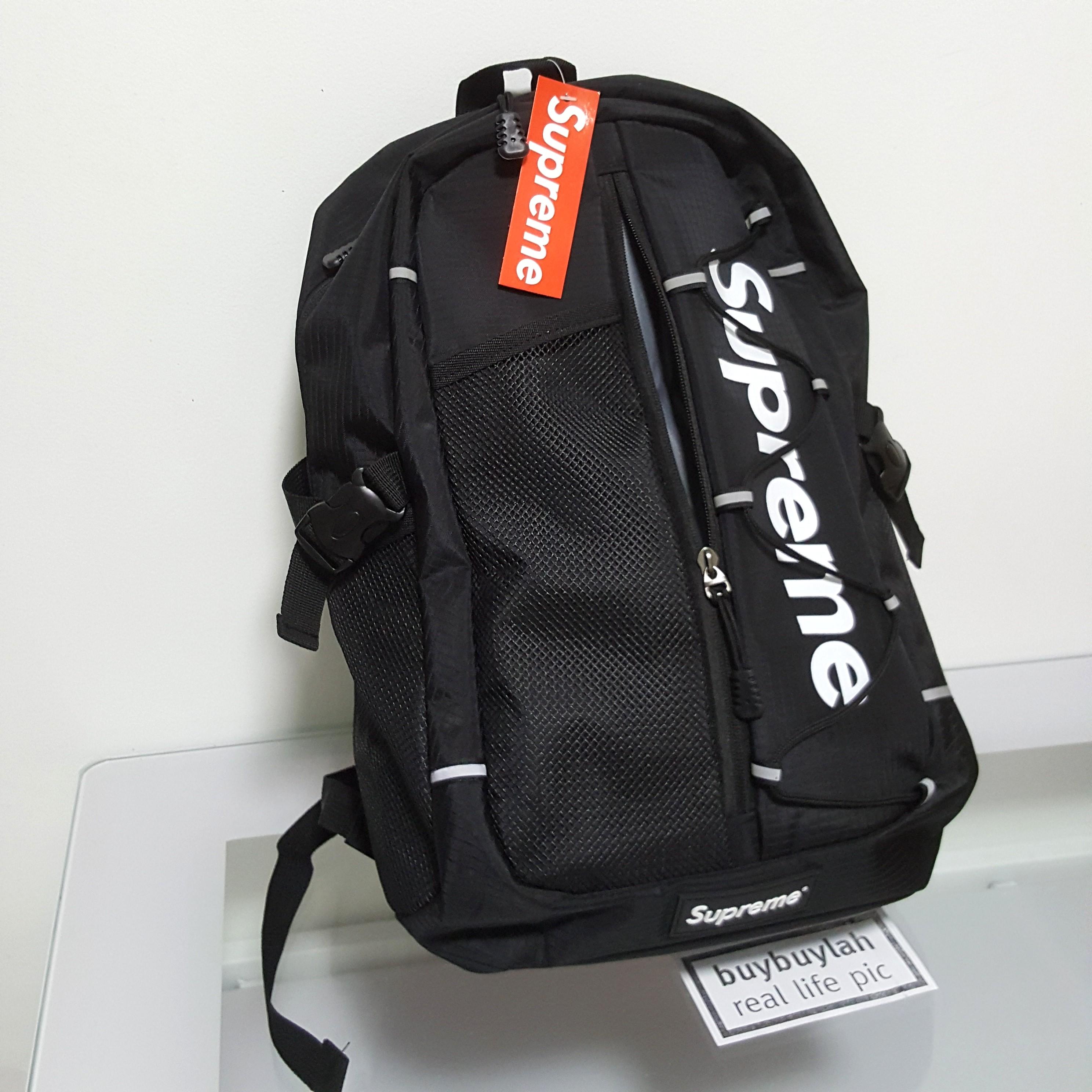 Supreme ss17 bag pack, Computers & Tech, Parts & Accessories, Laptop Bags &  Sleeves on Carousell