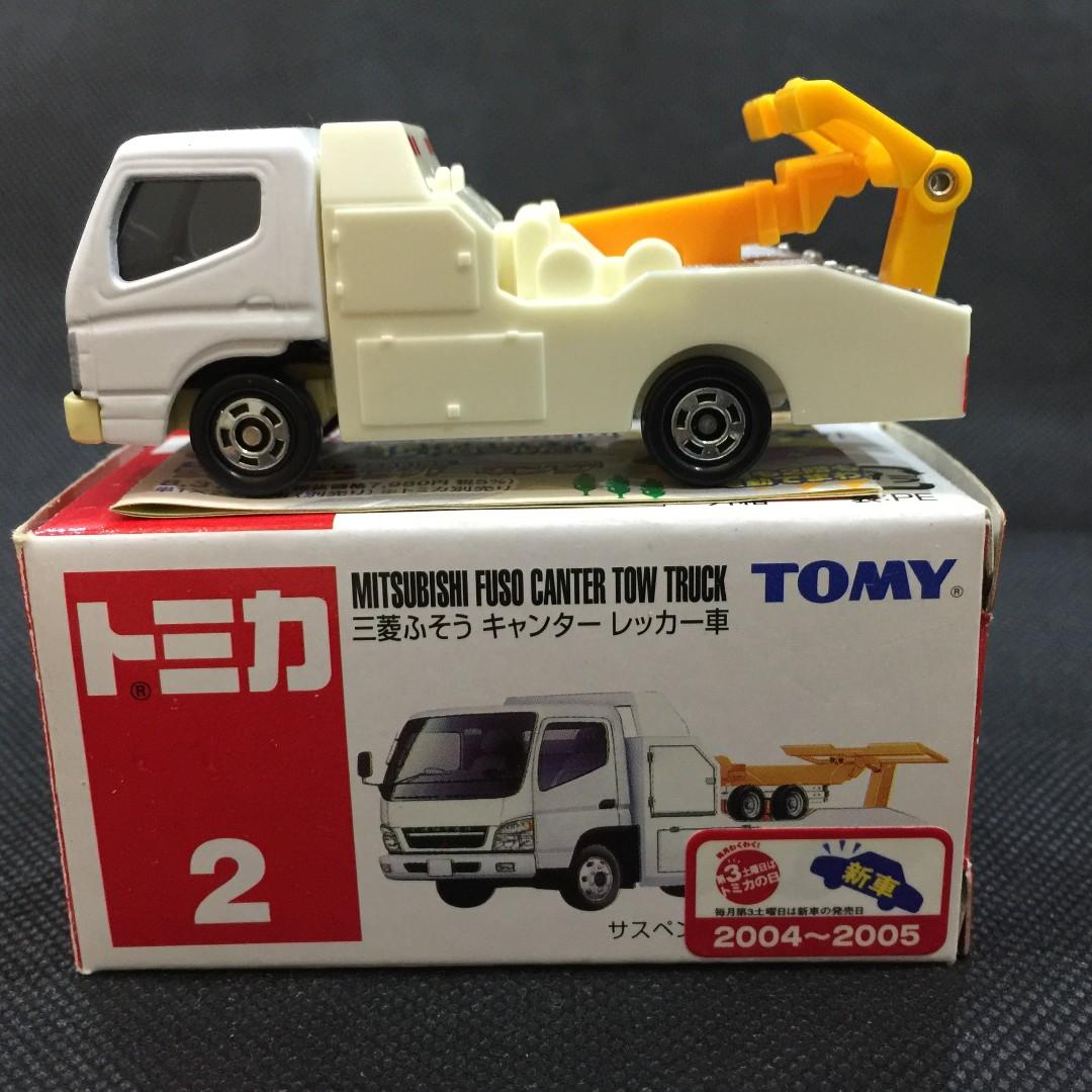 2 Tomy Mitsubishi Fuso Canter Tow Truck Hobbies Toys Toys Games On Carousell