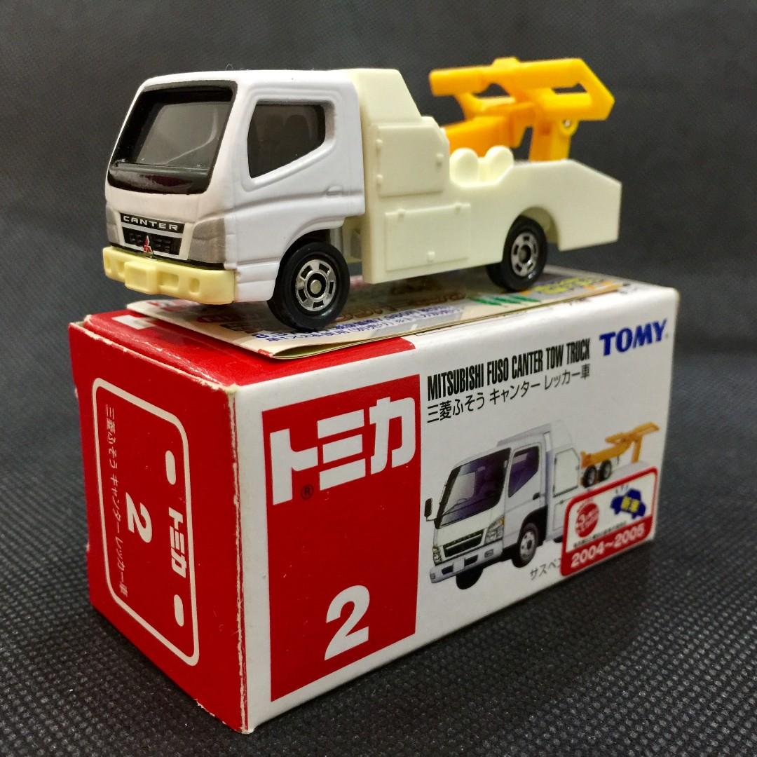 Tomica Mitsubishi Fuso Canter Jaf grúa Tomy Nuevo 2 automóvil de fundición 