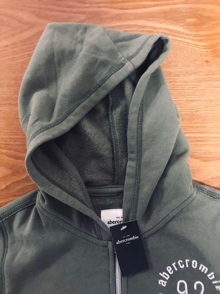 abercrombie and fitch green hoodie