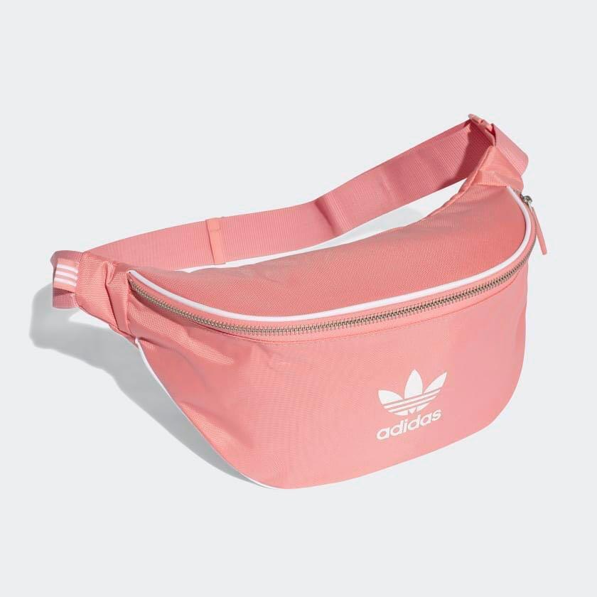 adidas pink belt bag