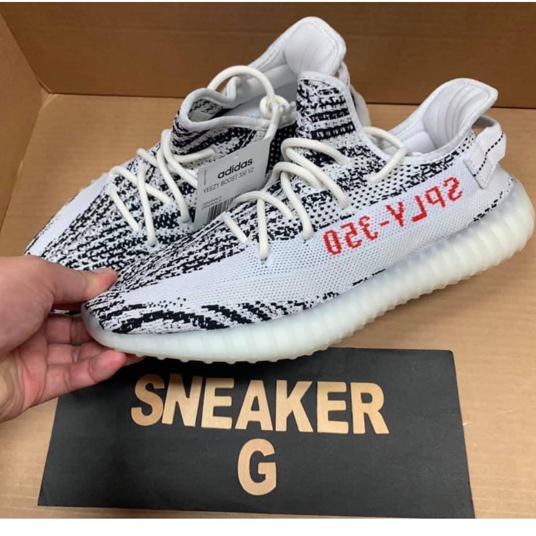 Fans Enjoy the Adidas Yeezy Boost 350 V2 Zebra Color