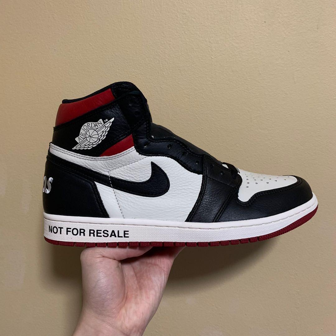 Air Jordan 1 Not For Resale NFR Red