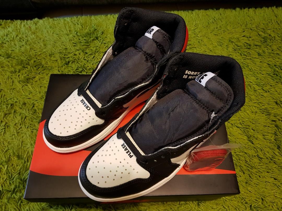 Air jordan 1 not discount for resale varsity red