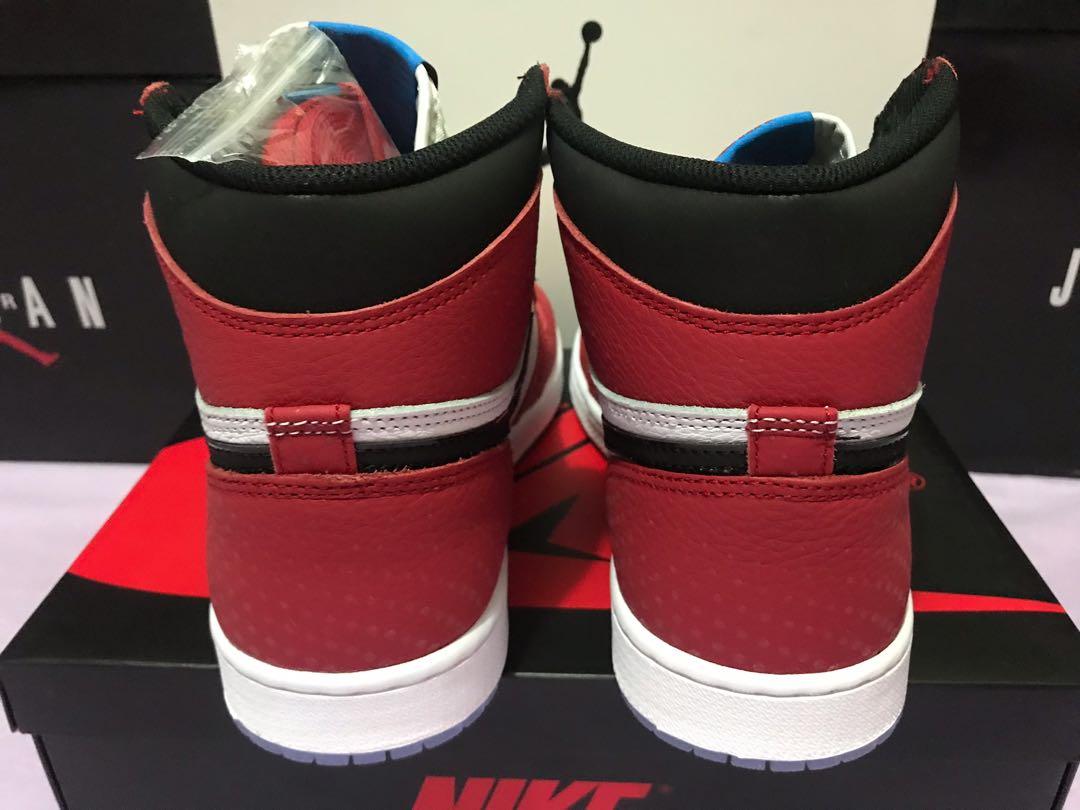 Air Jordan 1 Retro High OG Spider-Verse Origin Story, Men's Fashion,  Footwear, Sneakers on Carousell