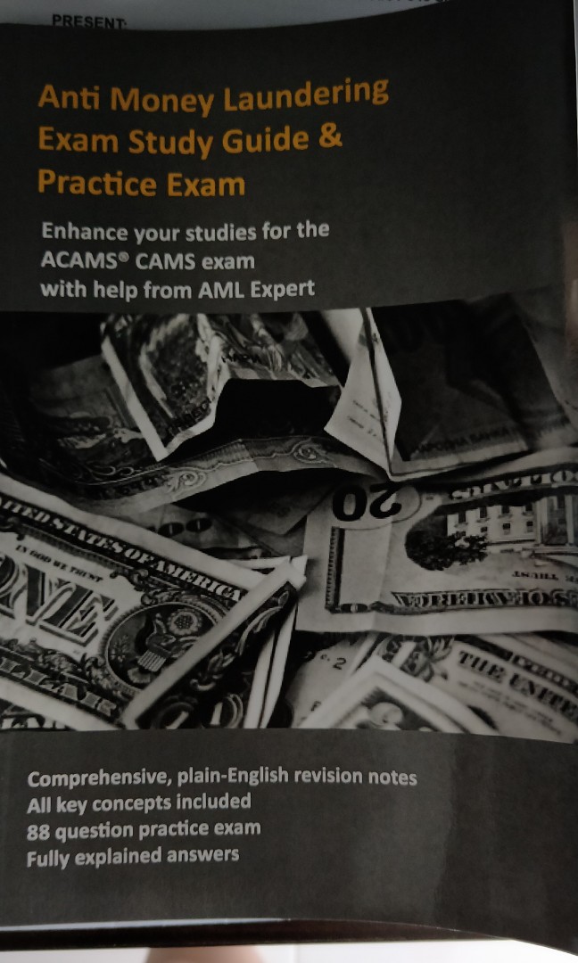 Anti money laundering exam study guide {ACAMS AML}, Hobbies & Toys