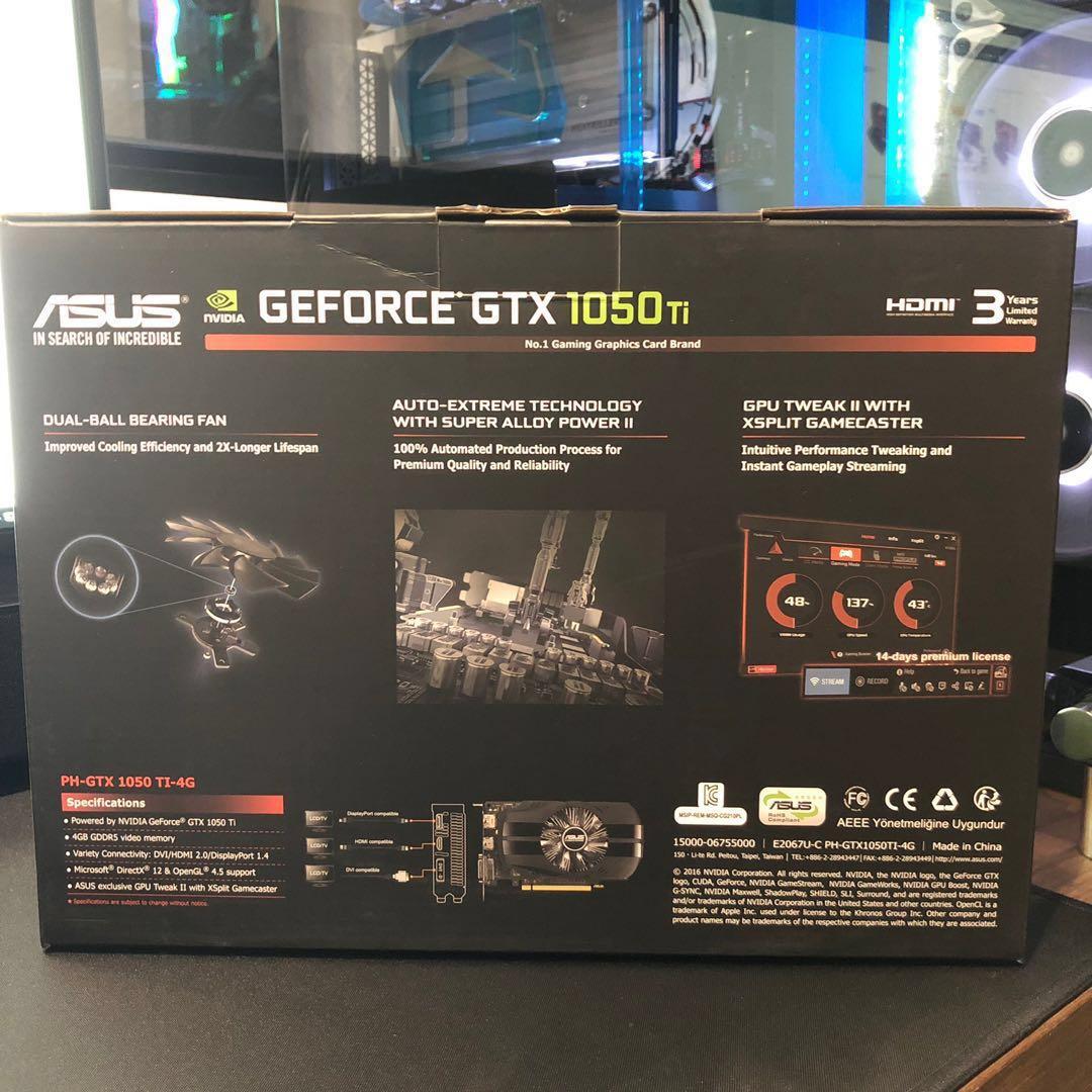 Asus phoenix geforce gtx 1050 ti 4gb shop