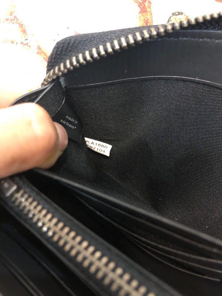 Authentic coach double zip travel organizer, Men's Fashion, Bags, Belt