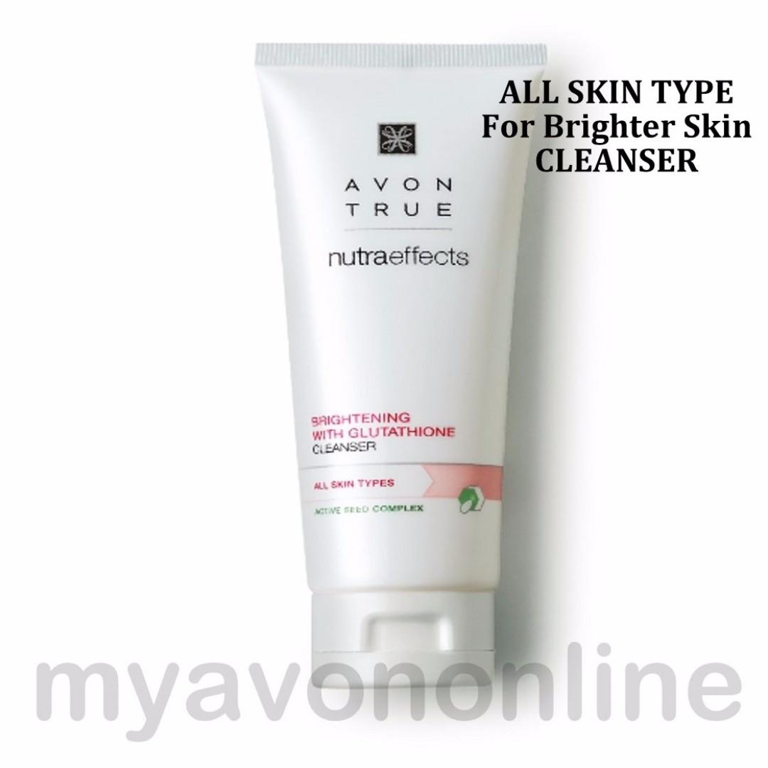 avon true nutra effects brightening cleanser