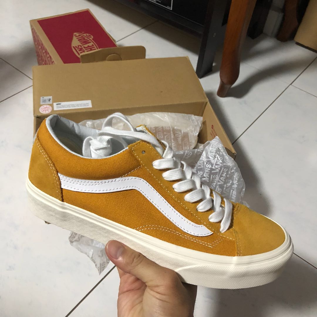 vans style 36 mustard