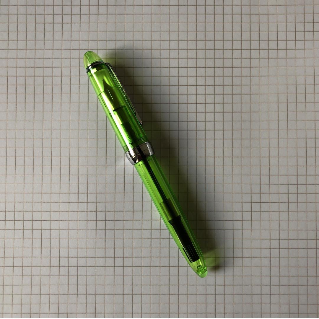 Bnib Jinhao 992 Fountain Pen F Nib Transparent Green Books