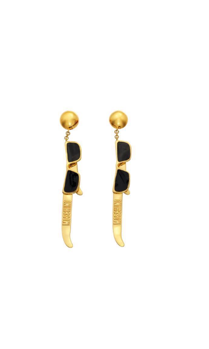 moschino hm earrings