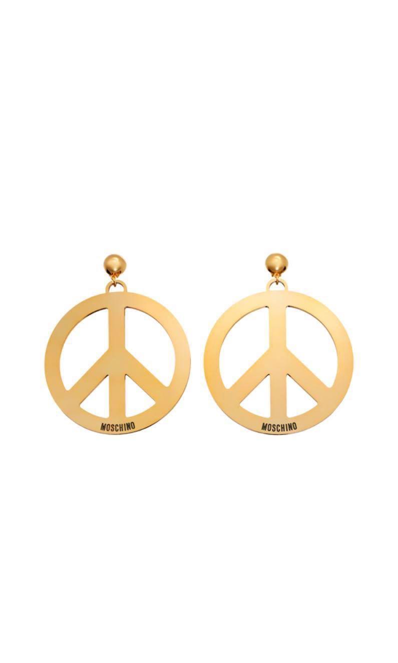 BNIB H M Moschino Earrings Women s Fashion Jewelry Organisers Earrings on Carousell