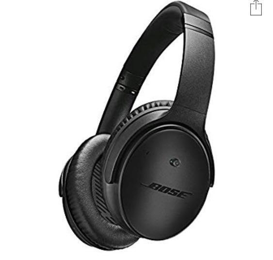 Bose QuietComfort 25 Acoustic Noise Cancelling Headphones for Apple Devices Triple Black QC25 wired 3.5mm Audio Headphones Headsets on Carousell