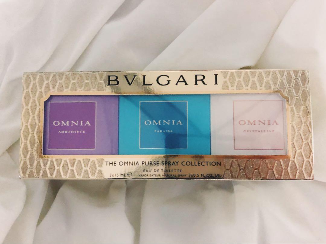 bvlgari omnia purse spray collection