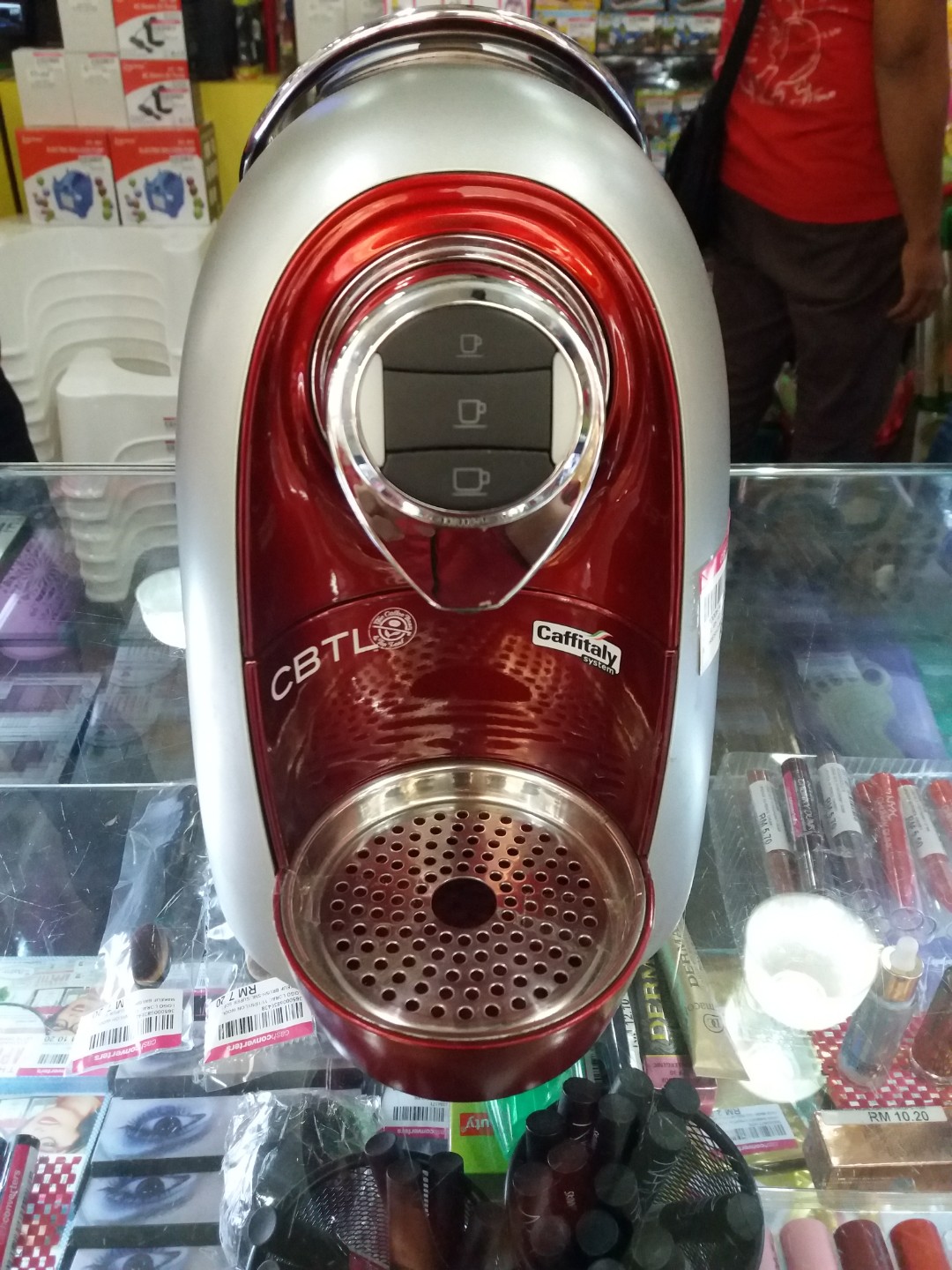 CBTL espresso machine Kaldi S04, TV & Home Appliances, Kitchen