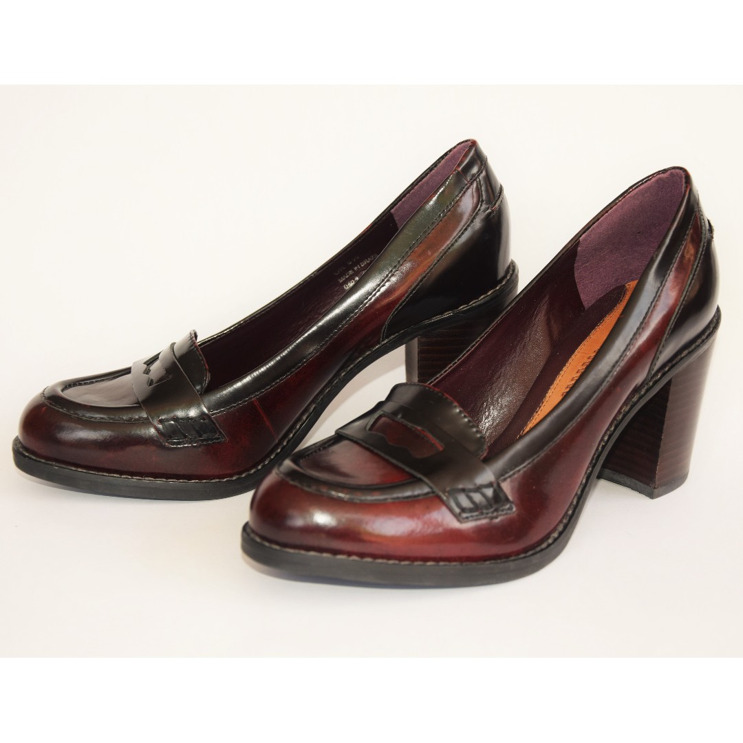 Heeled loafers sales uk