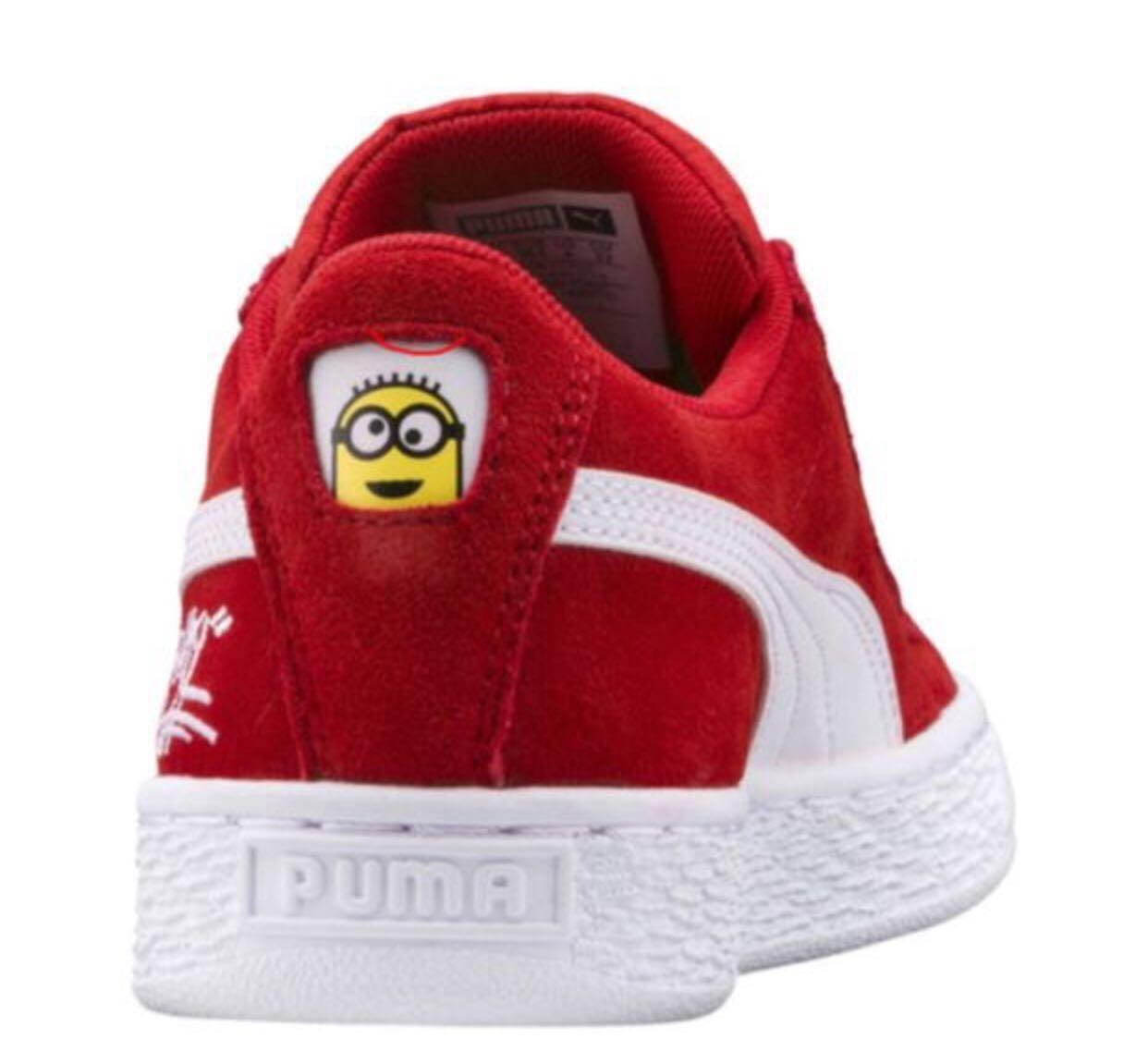CLEARANCE BNIB Puma Minion Kids Series Suede