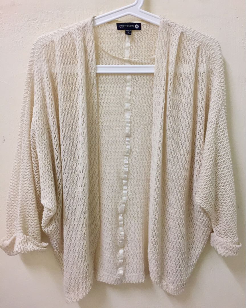 cotton on knitted cardigan
