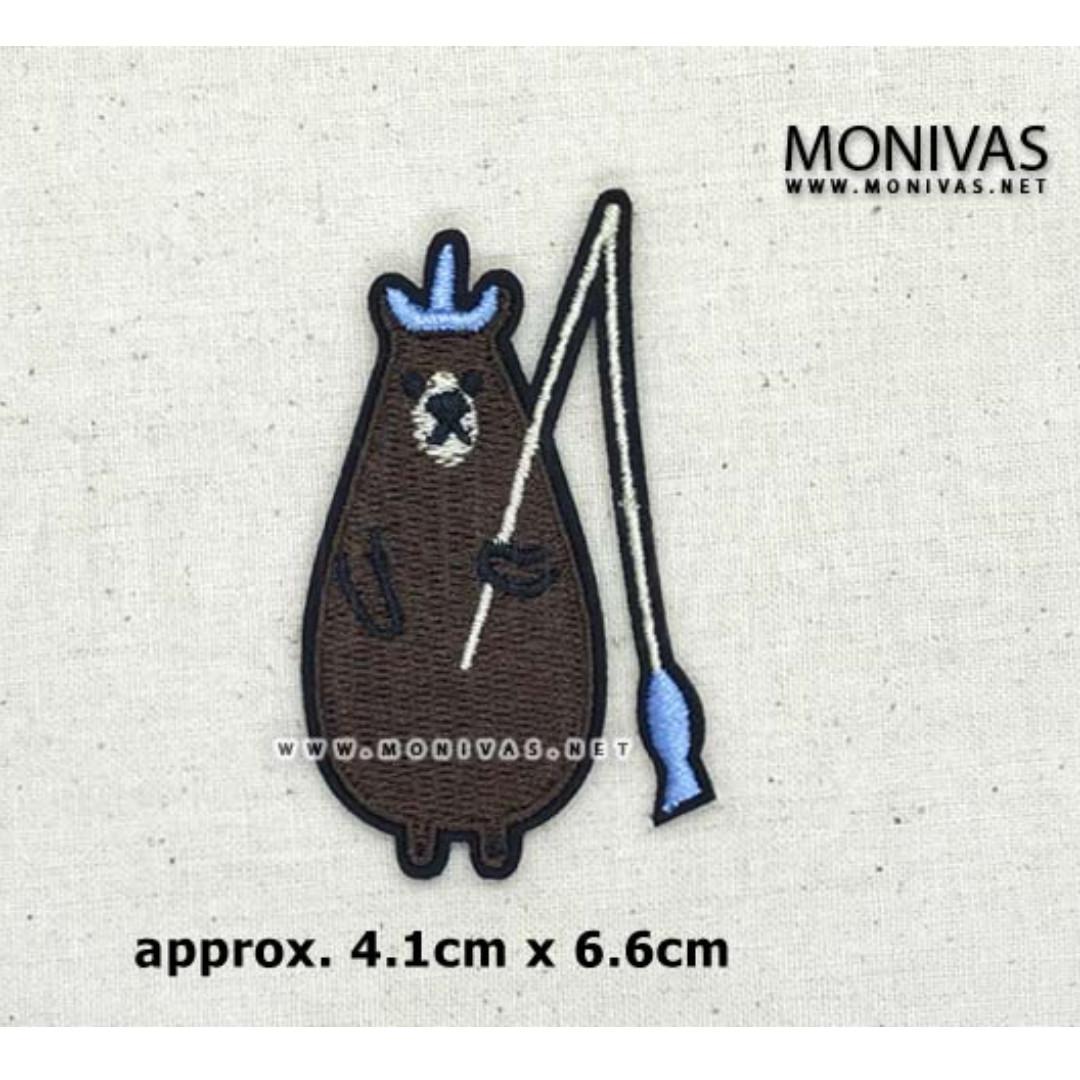 Animals Band Iron On Patches DIY Applique Embroidered Sewing Fabric Hand Craft 