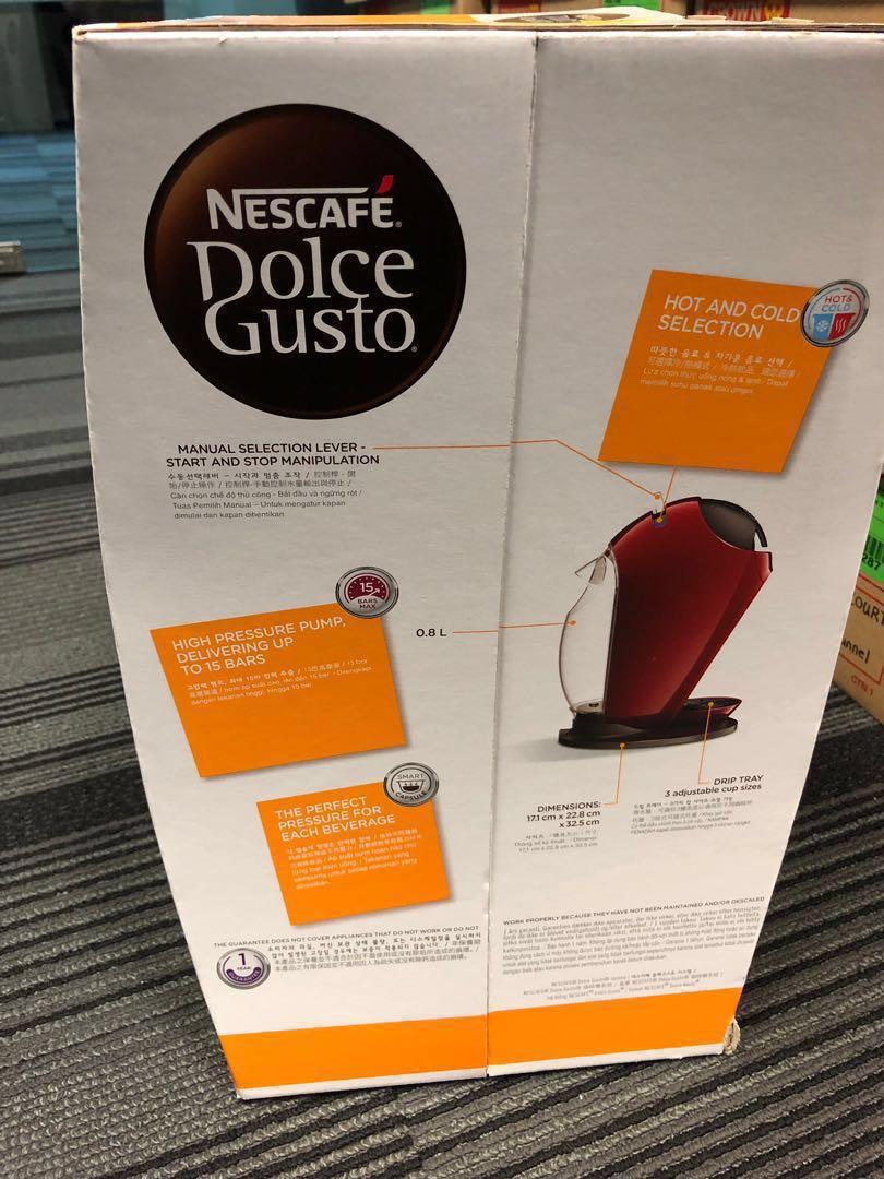 Dolce Gusto Jovia Machine w 5 capsule packs, Food & Drinks, Beverages