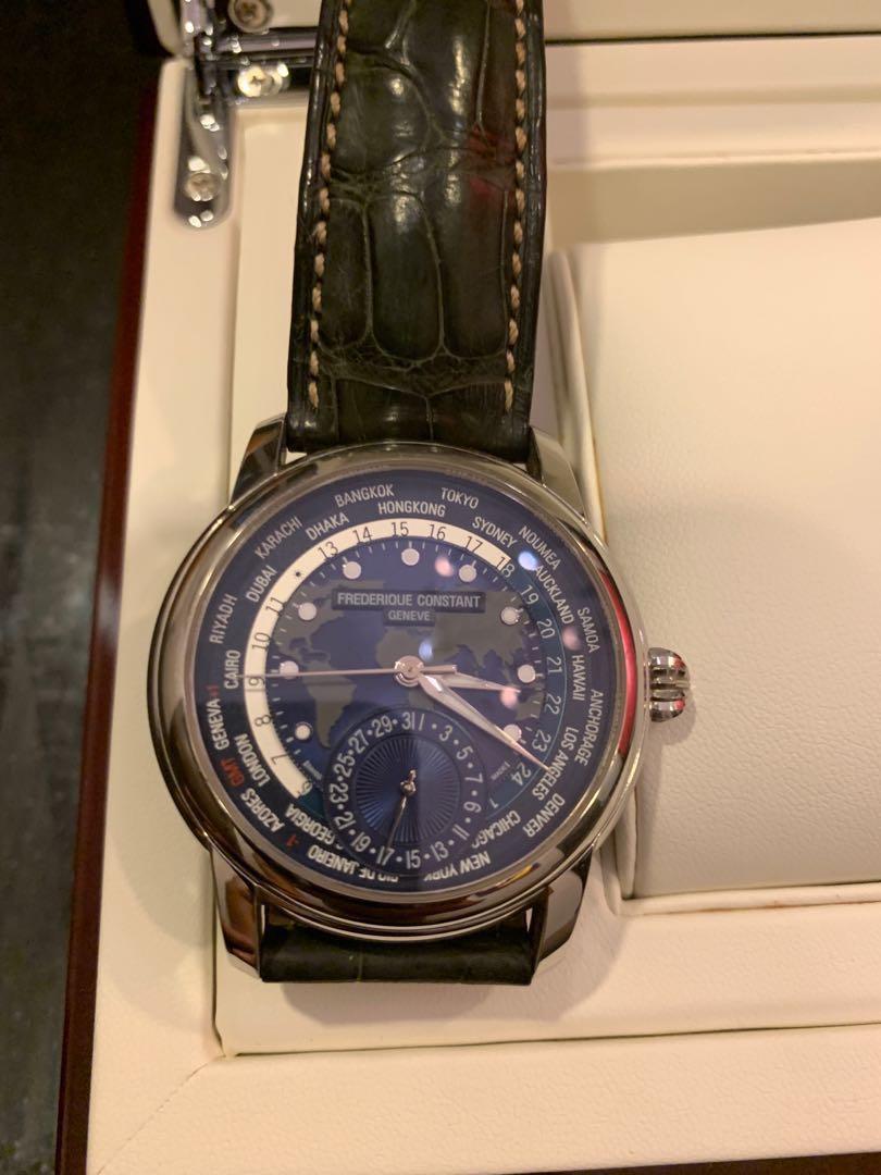 Frederique Constant Worldtimer Luxury Watches On Carousell