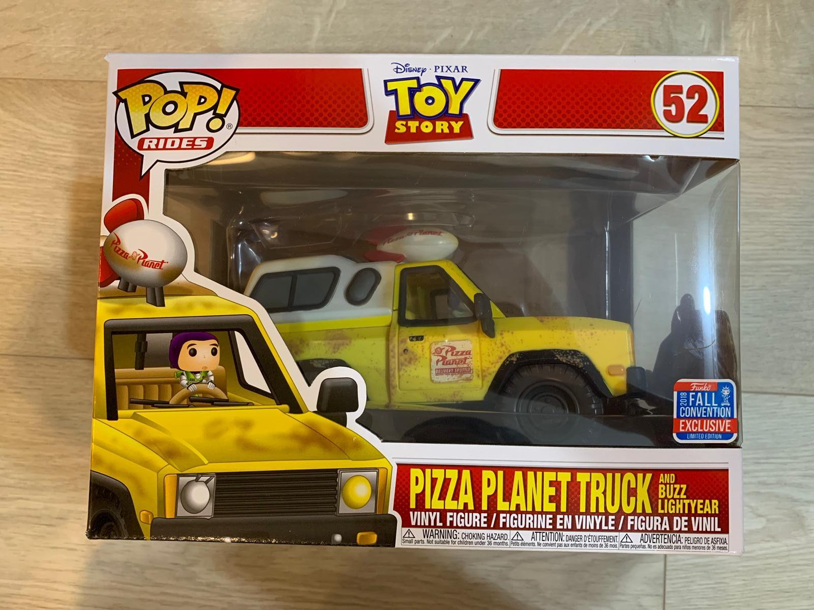 toy story pizza car