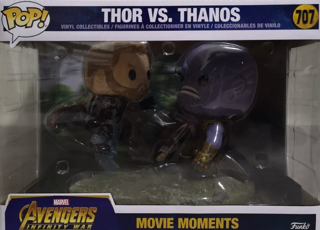 thor and thanos funko pop
