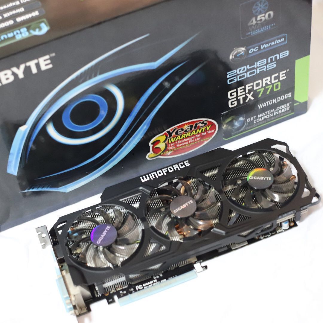 Gigabyte gtx 770 clearance windforce