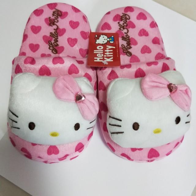Hello Kitty Bedroom Slippers Everything Else On Carousell black bantam love pomeranian pink headband 05 rez. carousell