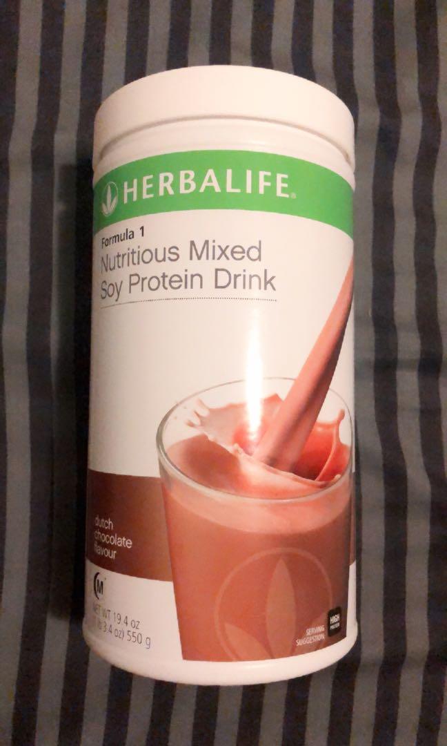 Herbalife Formula 1 Chocolate Food Drinks Beverages On Carousell