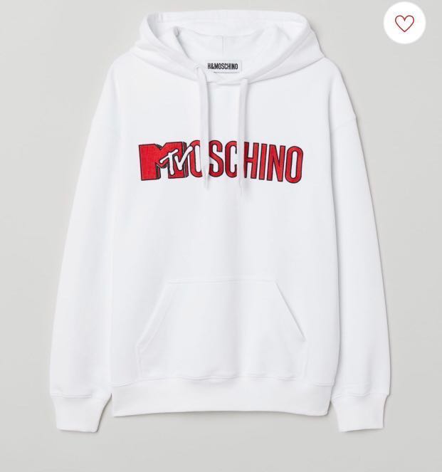 Mtv moschino hoodie h&m clearance