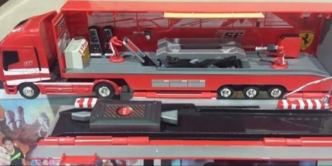 hot wheels ferrari team truck
