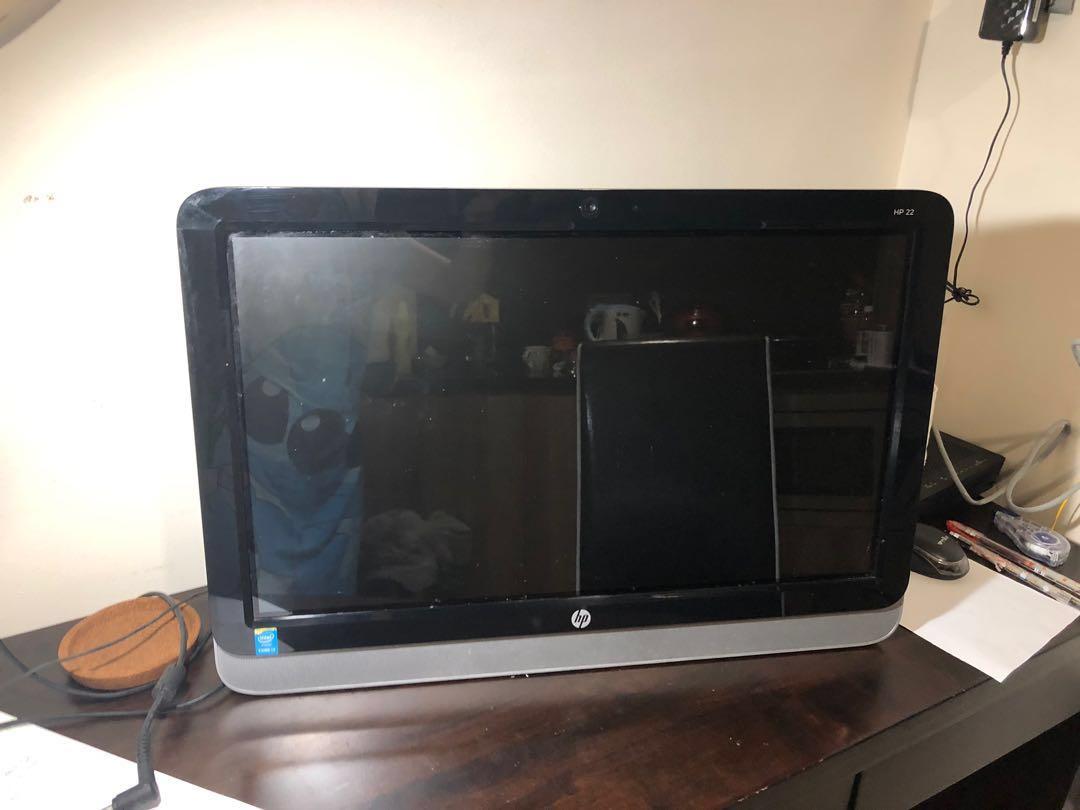 Hp All In One Desktop In Sales Electronics Computers Desktops On Carousell