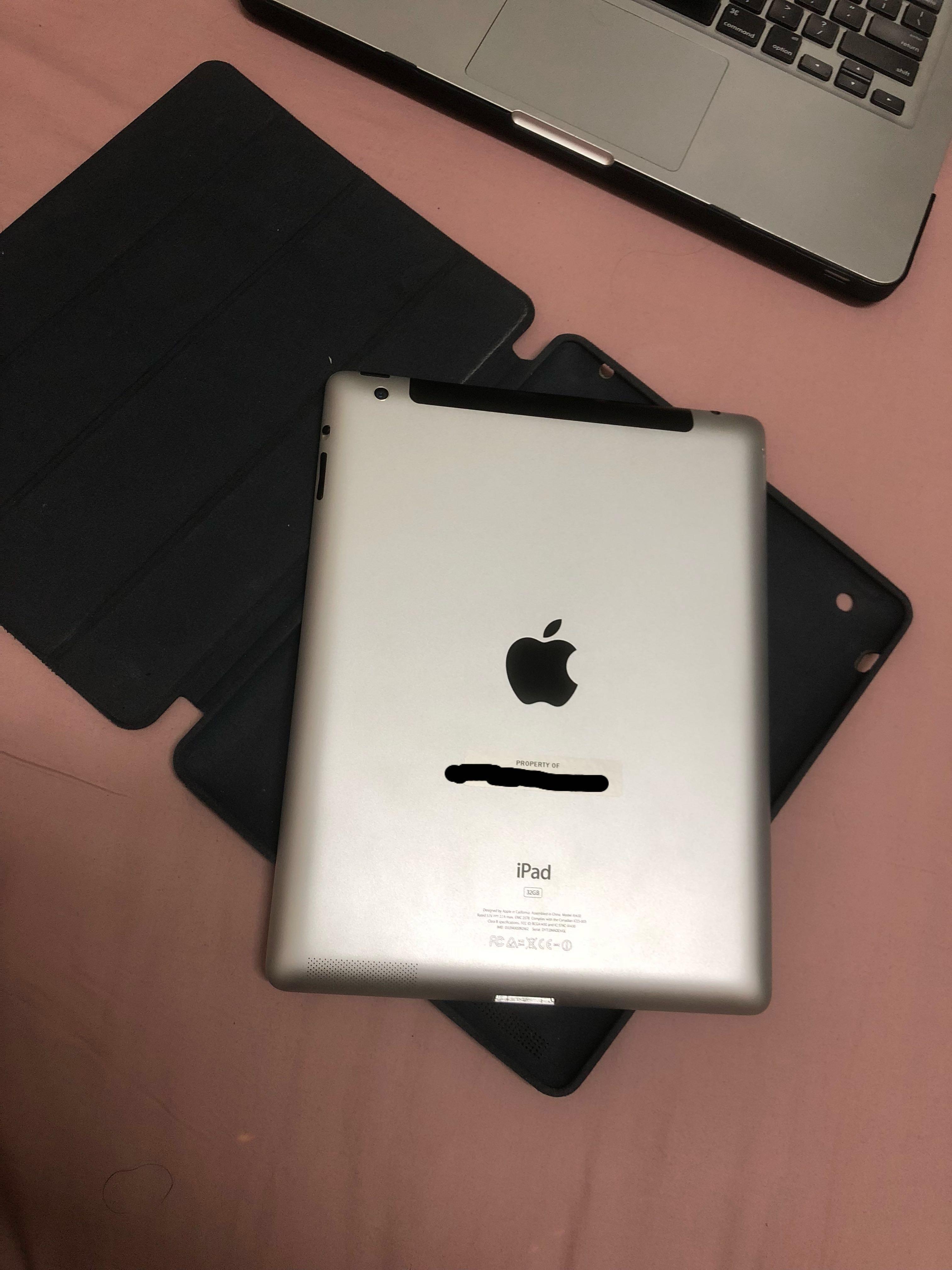 ipad 3 (32gb) cellular wifi full set (nego)