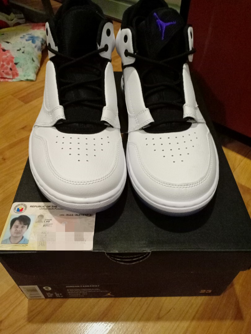 jordan fadeaway shoes