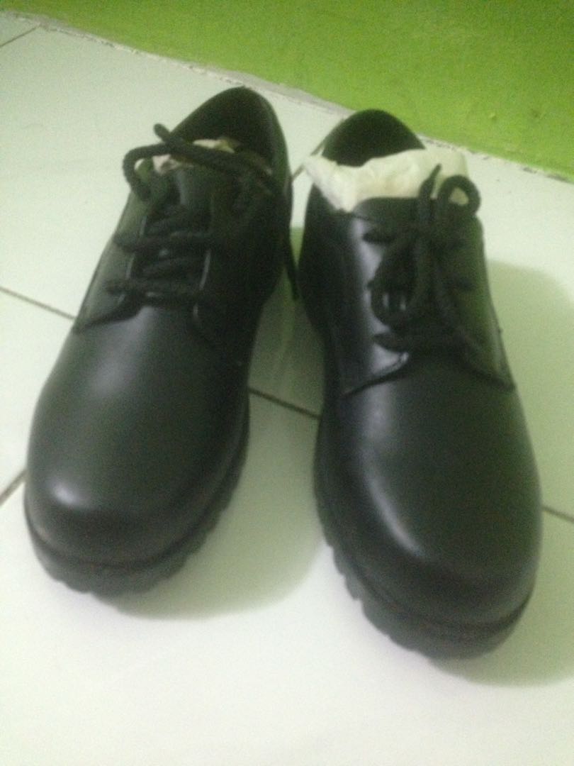 Kasut Hitam Pvc Mens Fashion Footwear Dress Shoes On Carousell