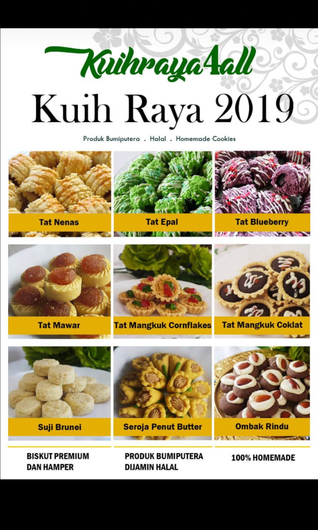 Kuih raya 2019, Food & Drinks, Baked Goods on Carousell