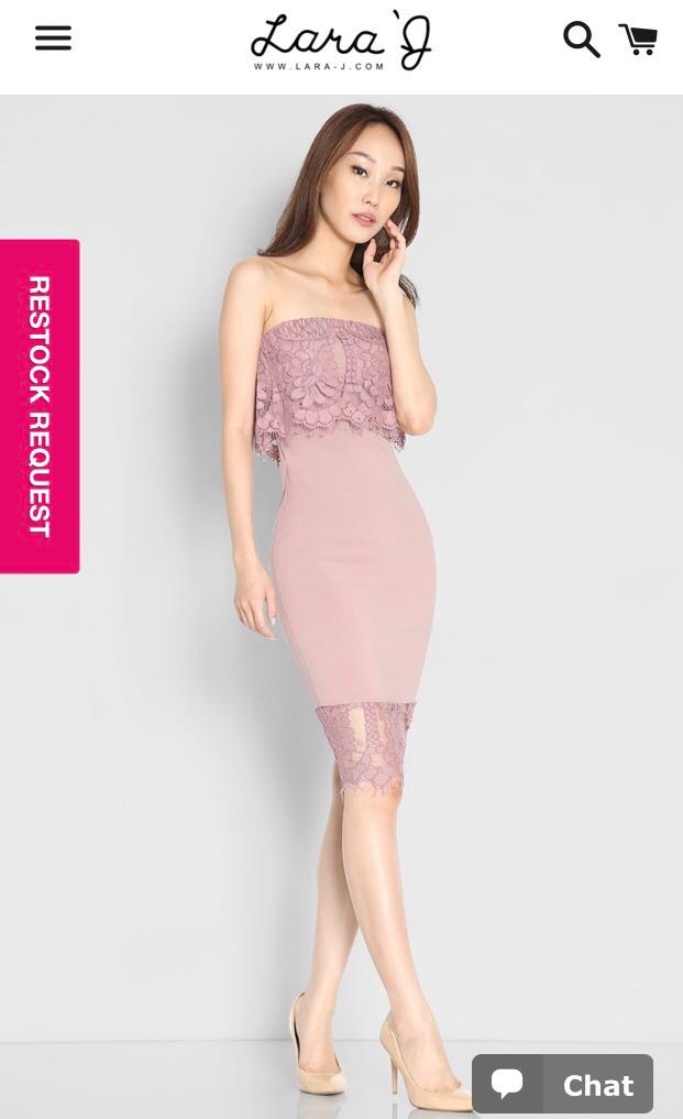 Pink Tube Dress