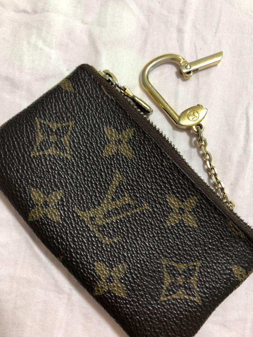 Louis Vuitton card holder chain, Women's Fashion, Bags & Wallets