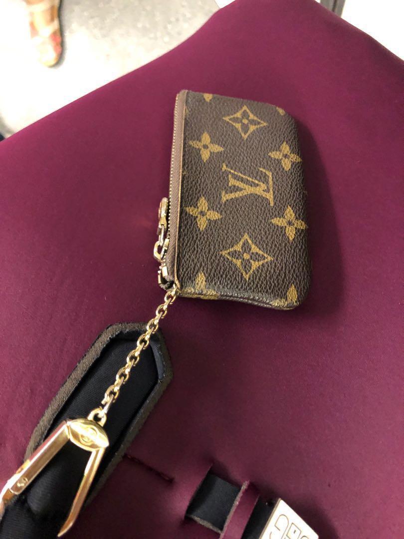 Louis Vuitton card holder chain, Women's Fashion, Bags & Wallets