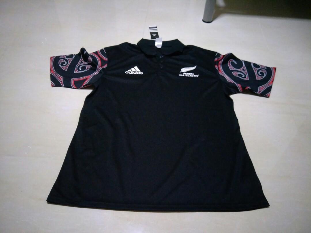 Maori All Blacks 2019 Rugby Polo Kit Sports Sports Apparel On Carousell
