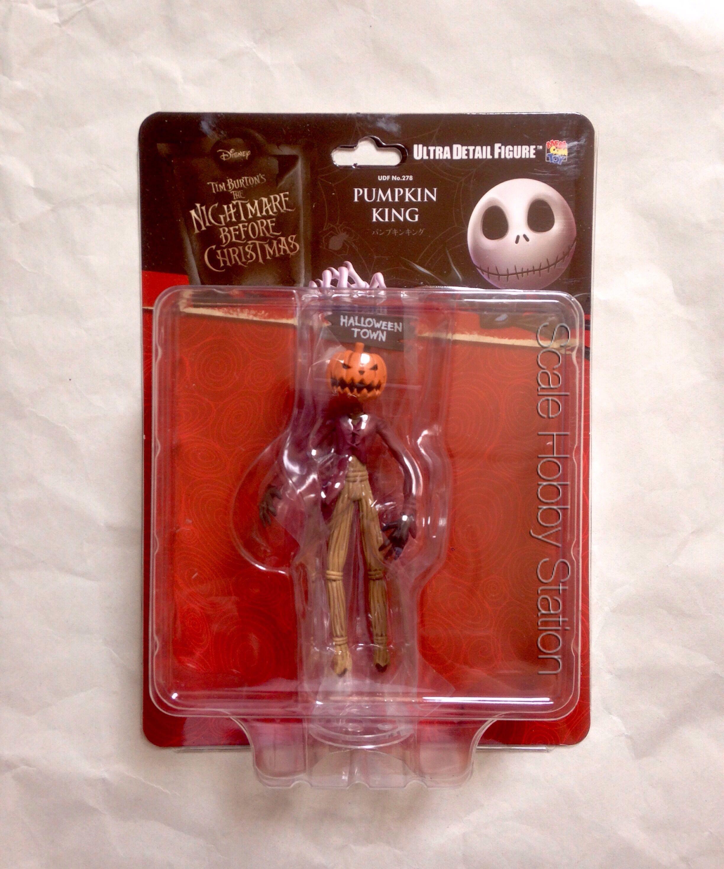 Medicom UDF-278 Ultra Detail Figure The Nightmare Before Christmas Pumpkin King