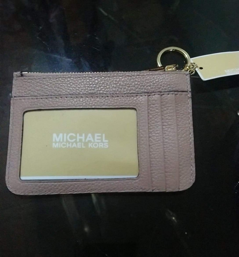michael kors card holder with keyring