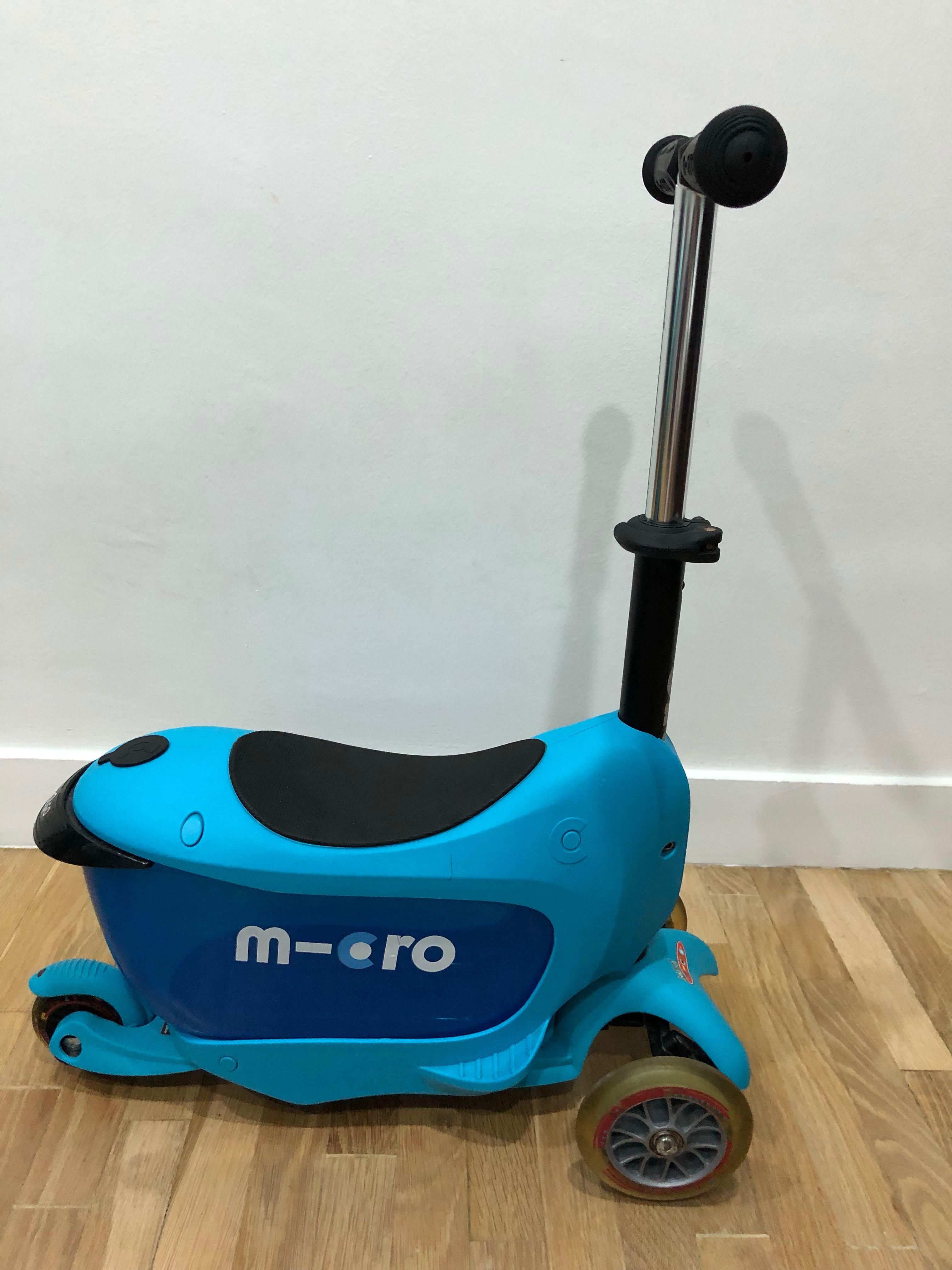 Micro Mini 2 Go Deluxe Blue Scooter, Sports Equipment, Sports & Games ...