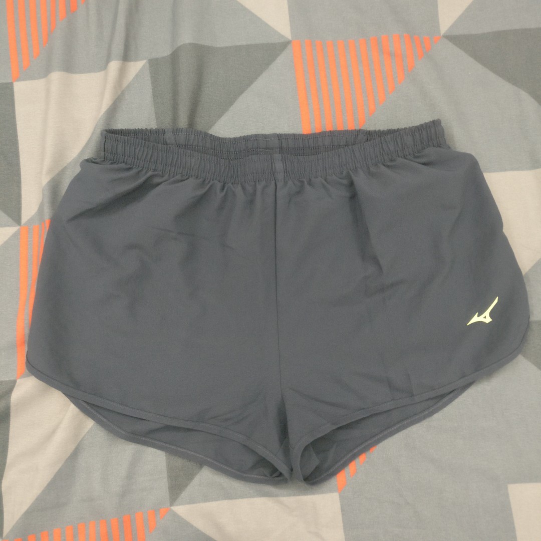 mizuno split running shorts