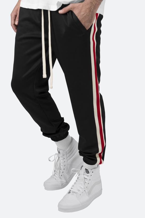 Mnml la track pants, Men's Fashion, Bottoms, Trousers on Carousell