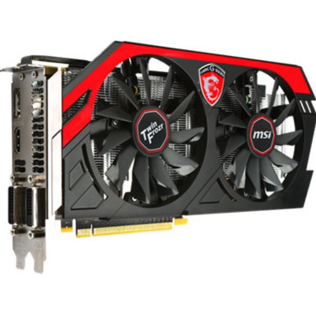 Msi Geforce Gtx 660 Ti Twin Frozr Graphic Card Electronics Computer Parts Accessories On Carousell