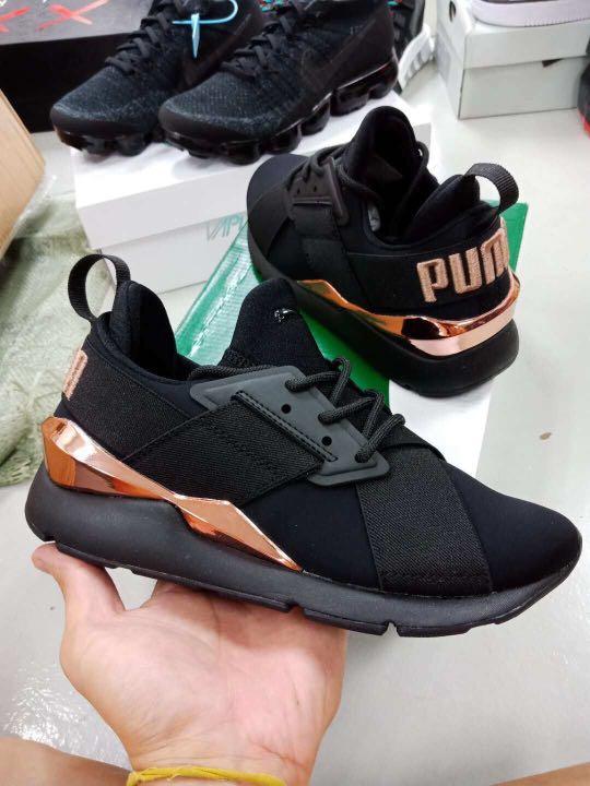 puma muse metallic rose gold singapore