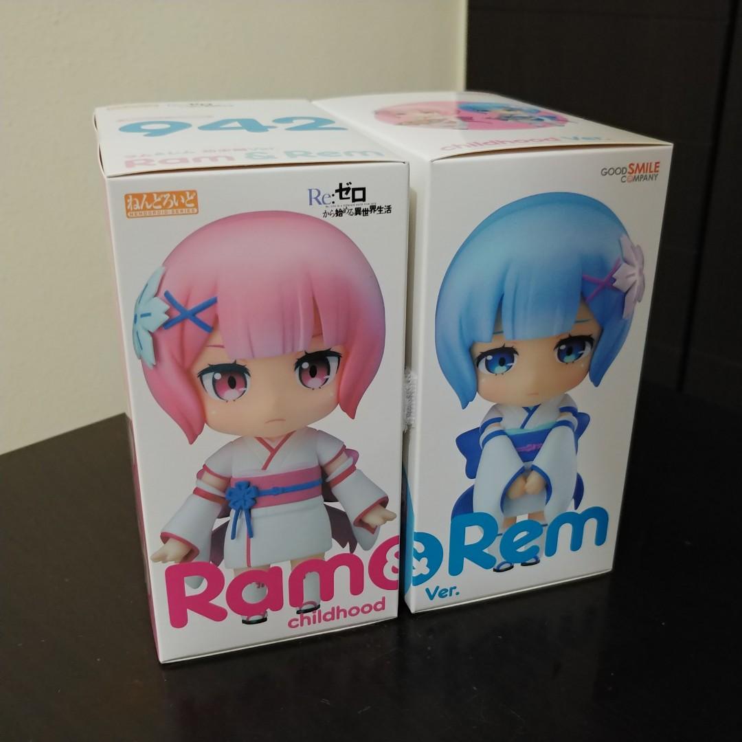 Nendoroid Rem & Ram Childhood Ver., Hobbies & Toys, Toys & Games on